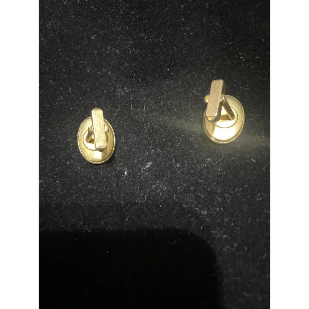 12K Gold-Filled Black Onyx Cufflinks